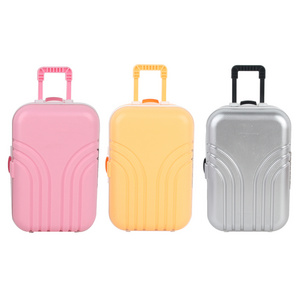 2023 New doll travel luggage accessories mini suitcase for dolls