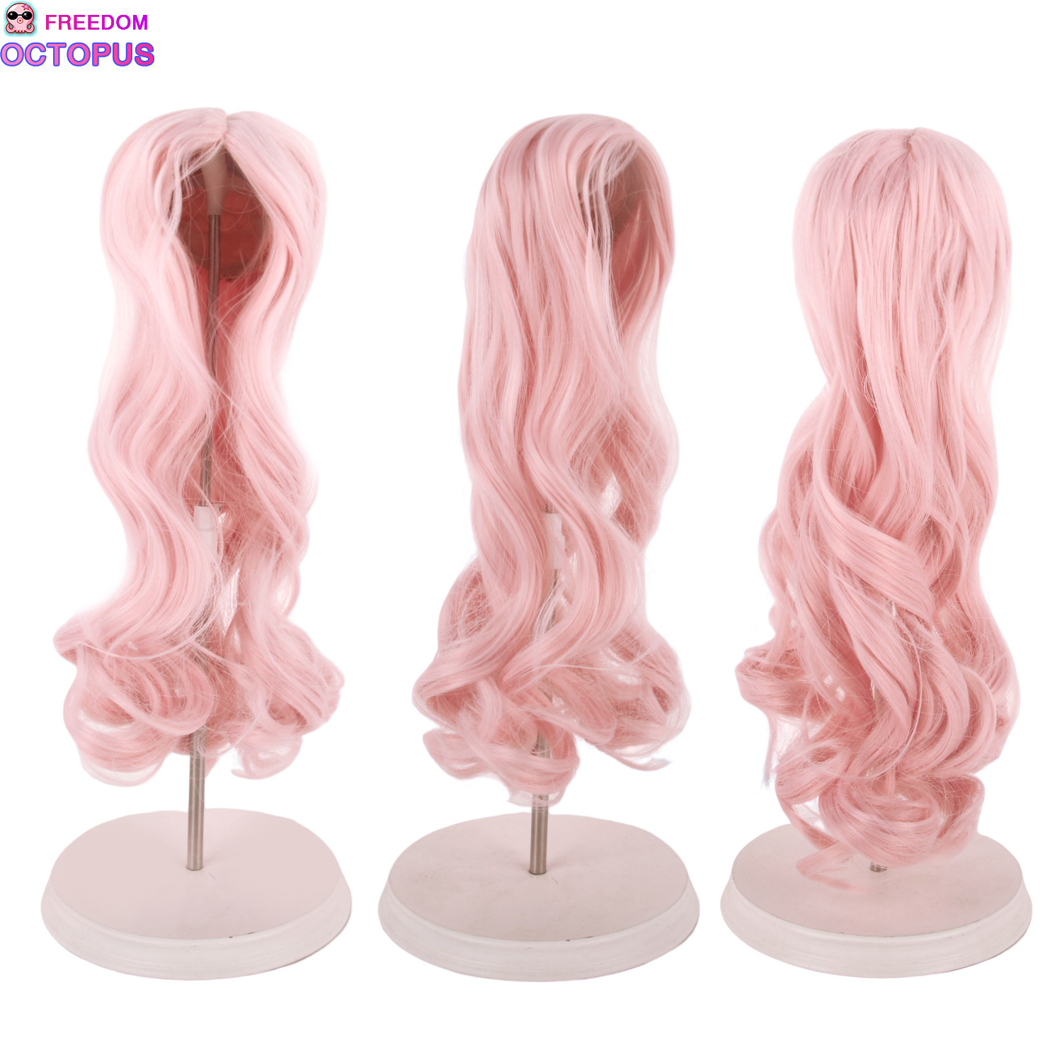 New Arrival BJD Hair Wig Doll Mini Accessories Pink Dolls Synthetic Wig