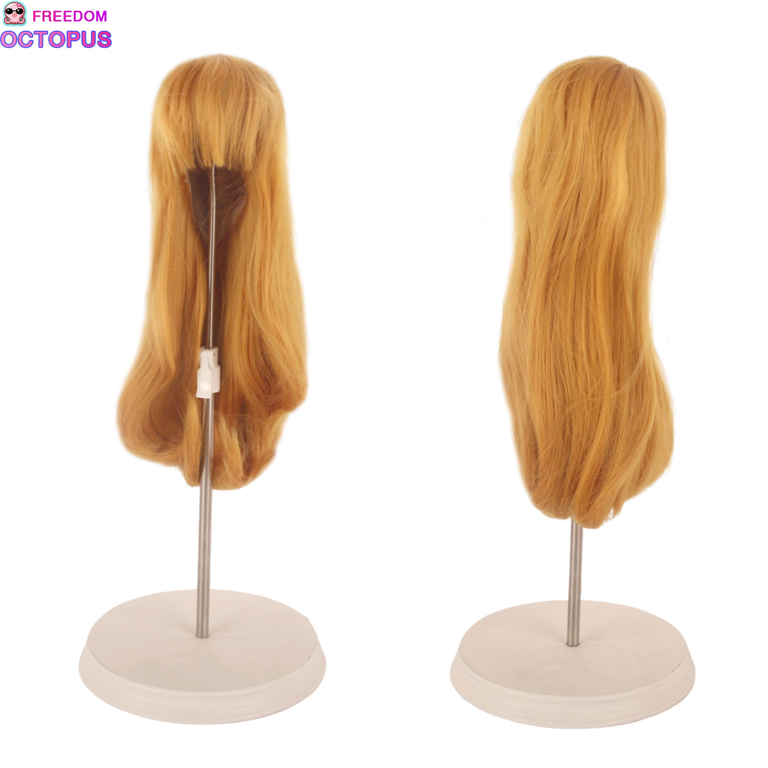 New Blonde BJD Hair Wig Doll Accessories Dolls Mini Synthetic Wig