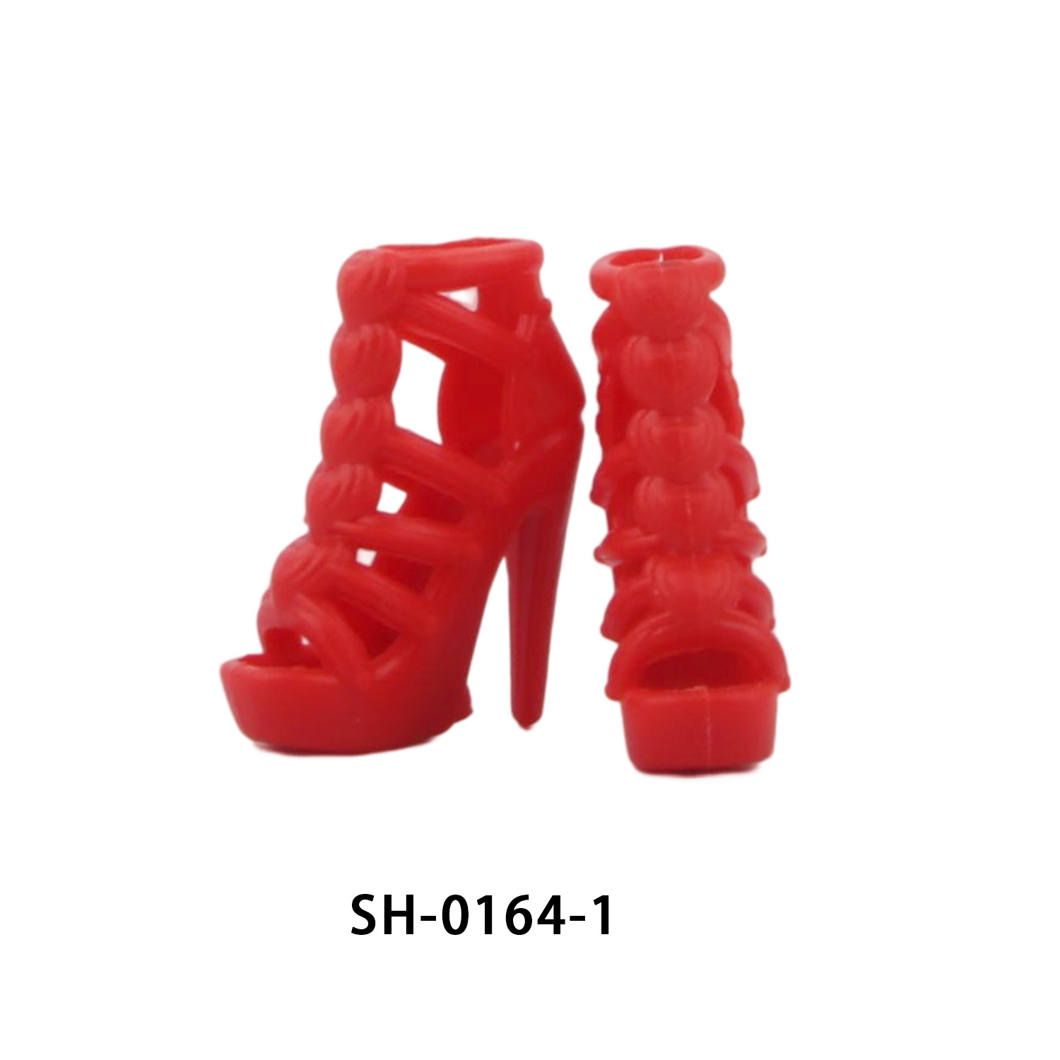 Wholesale Random 20 Pairs Barbi Doll Shoes Fashion Plastic Heels Sandals Shoes Girls Gifts for 11.Inch Dolls Accessories