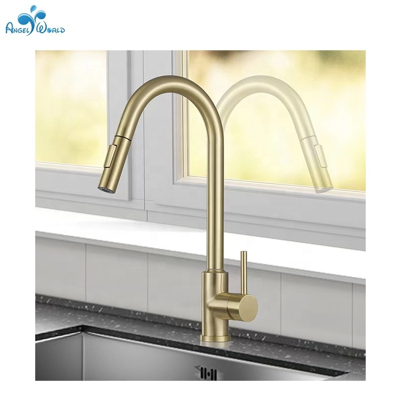 Professional Manufacturer  Kitchen Faucet Touch 304 Stainless Steel Household Faucet