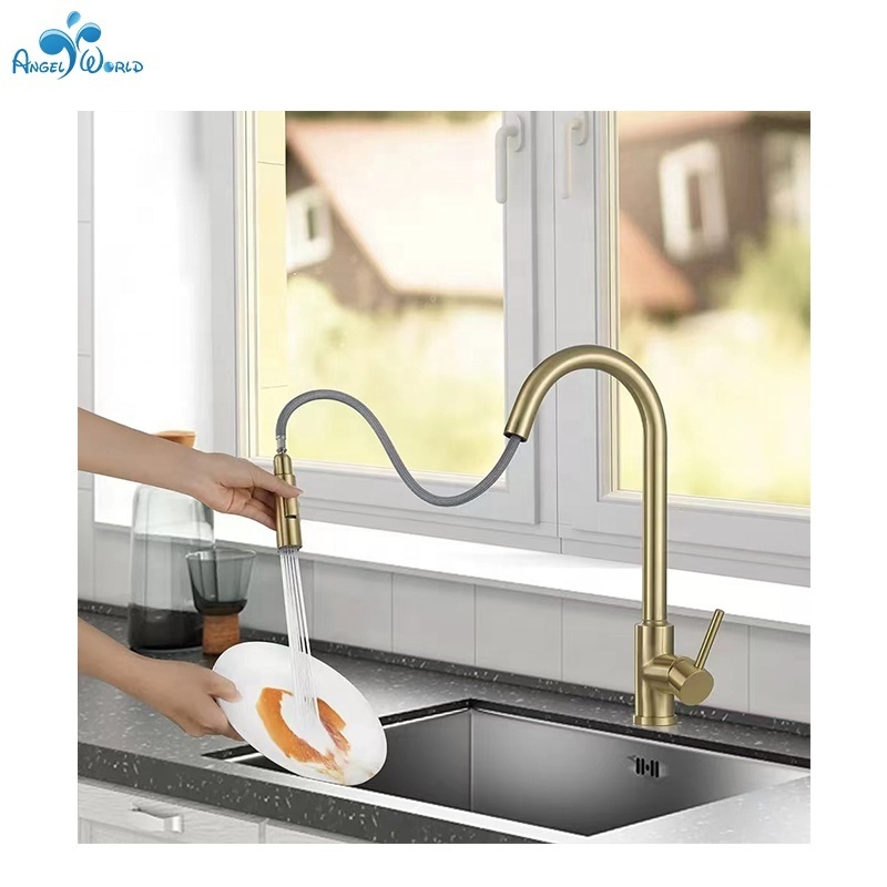 Professional Manufacturer  Kitchen Faucet Touch 304 Stainless Steel Household Faucet