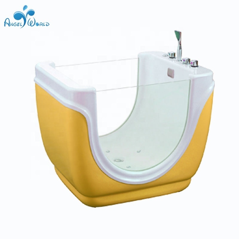 China thermostatic baby spa bathtub air bubble newborn baby bath tub