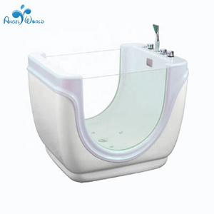 China thermostatic baby spa bathtub air bubble newborn baby bath tub