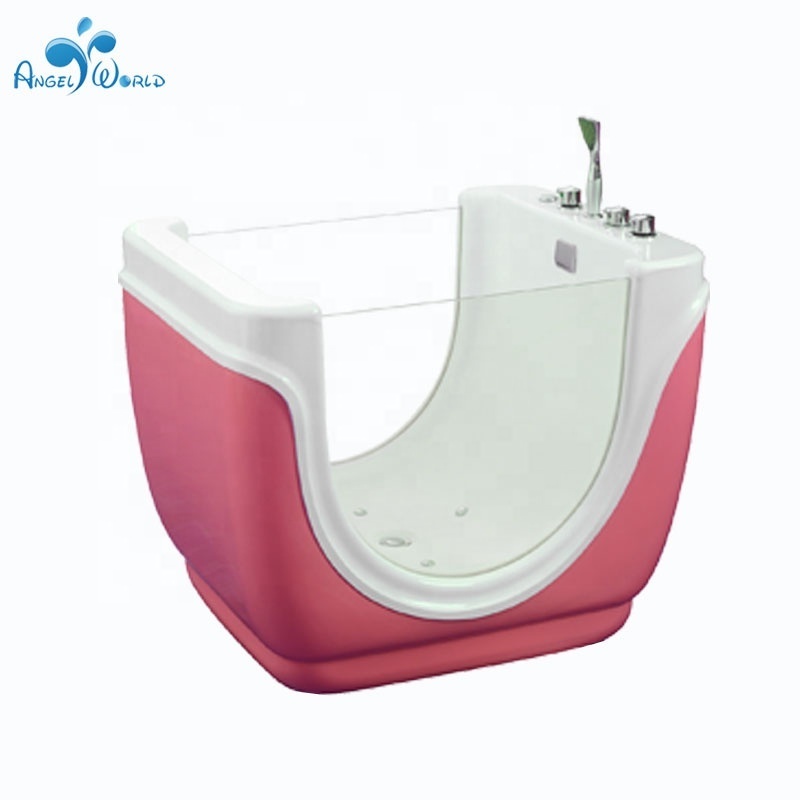 China thermostatic baby spa bathtub air bubble newborn baby bath tub