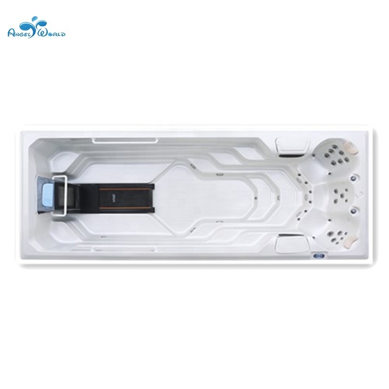 2020 New Arrival Hydraulic Swimming Machine Swimming Spa Therapy Pool with Underwater Treadmill