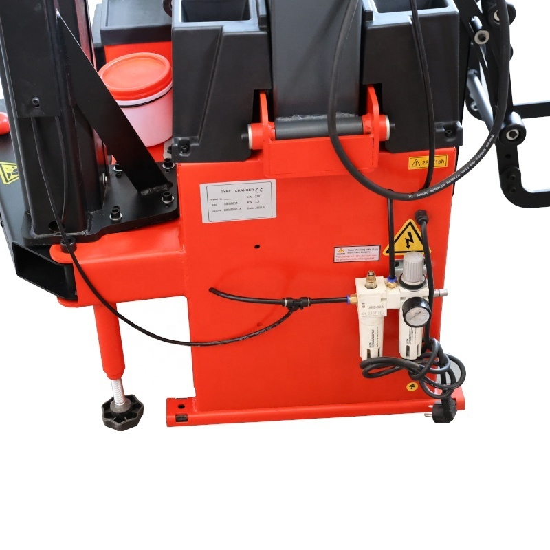 High Quality Tilt Back Fully Automatic and Pneumatic  with Three Positions Pressing Helper Tire Changer