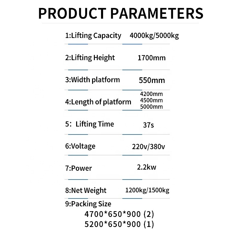 Four Post Car Lift Standard Configuration Used 4 Post Car Lift For Sale