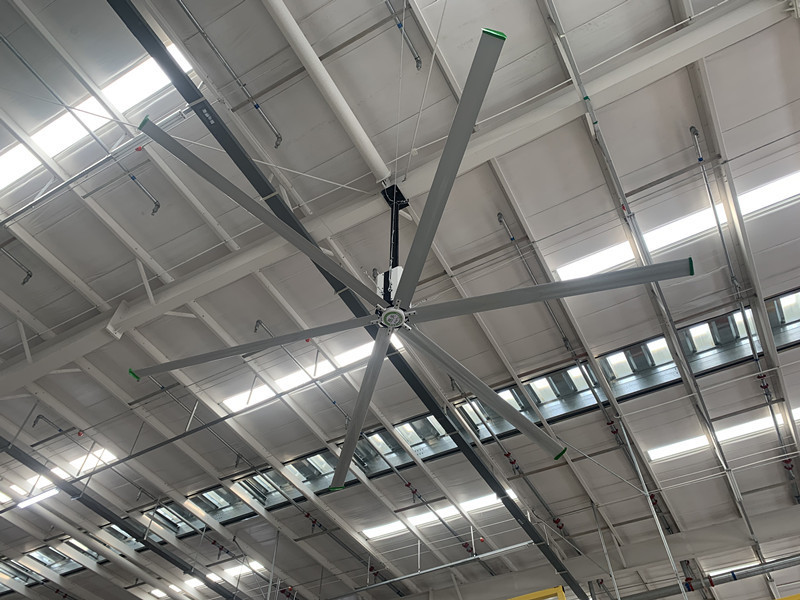 Industrial ceiling big ass fan for school warehouse shopping mall commercial big ceiling fan