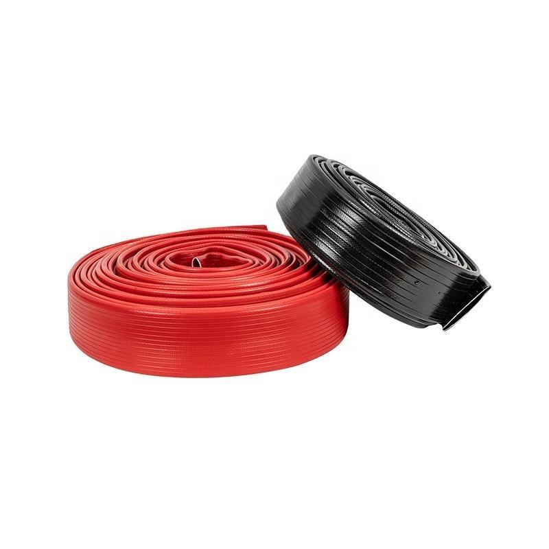 Manufacture10-30M Fire Hose and Agricultural Hose with Canvas/PVC/TPU Lining for Firefighting Equipment