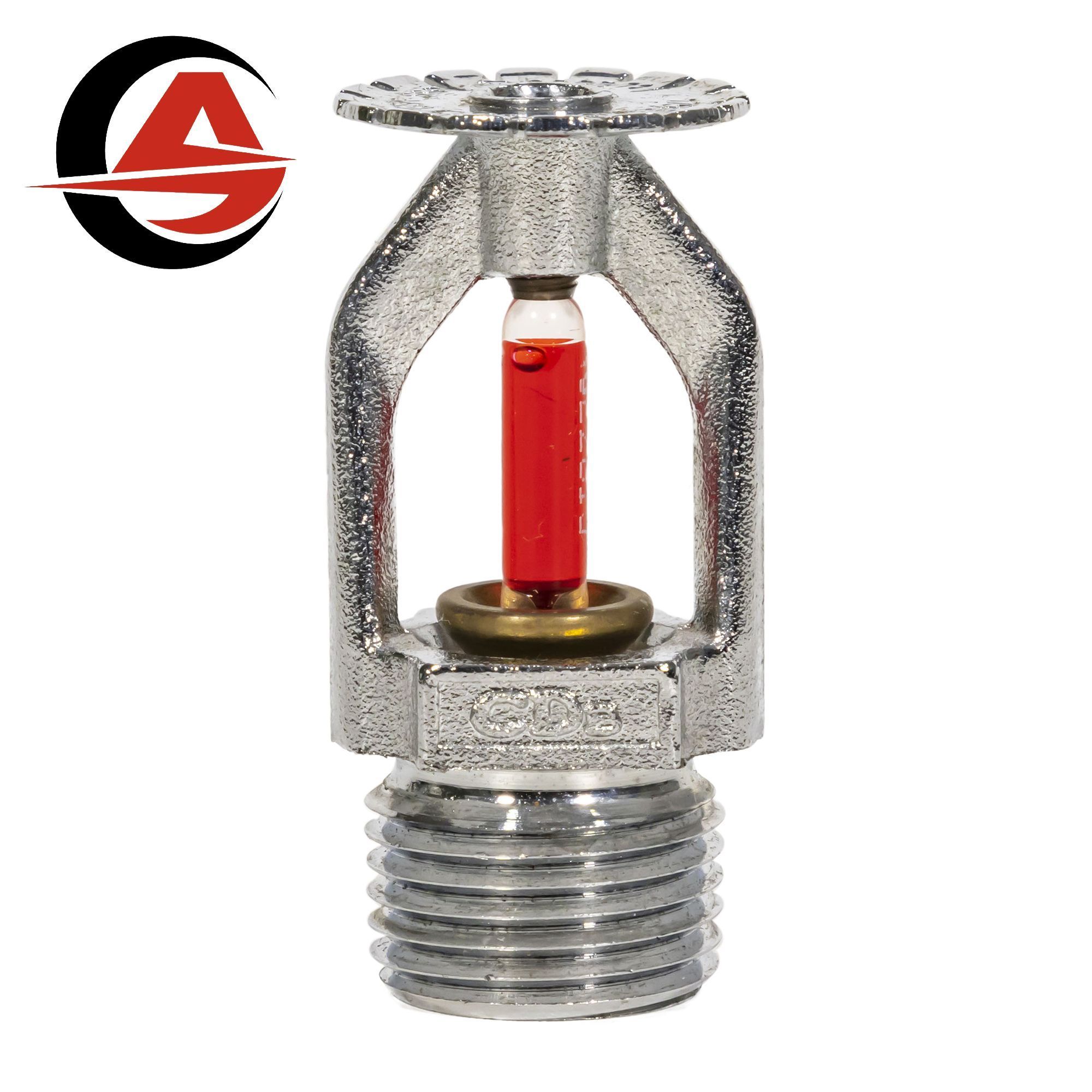 Guangmin Fire sprinkler Fighting Equipment Manufacturer Customized Upright Vertical Alloy Fire Sprinkler spray head