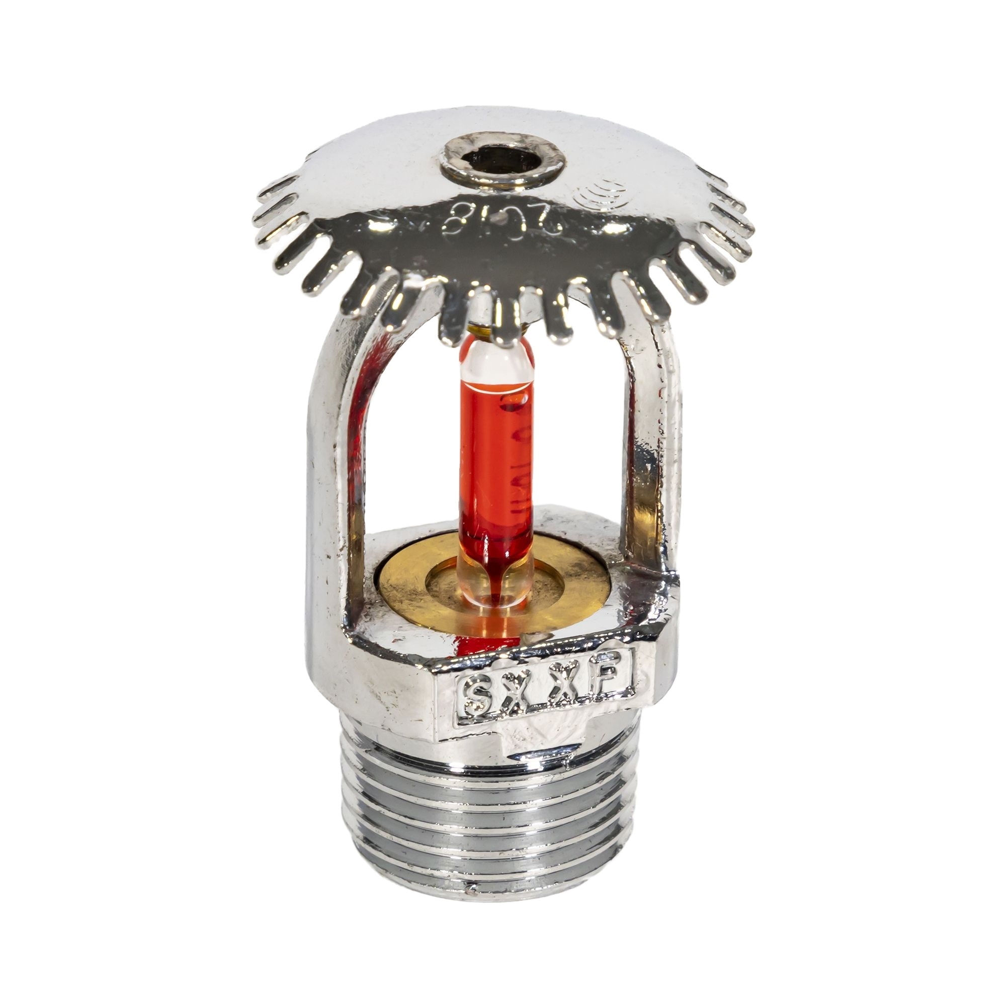 Guangmin Fire sprinkler Fighting Equipment Manufacturer Customized Upright Vertical Alloy Fire Sprinkler spray head