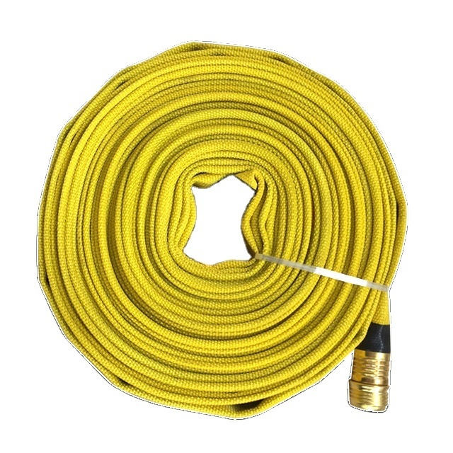 Manufacture10-30M Fire Hose and Agricultural Hose with Canvas/PVC/TPU Lining for Firefighting Equipment