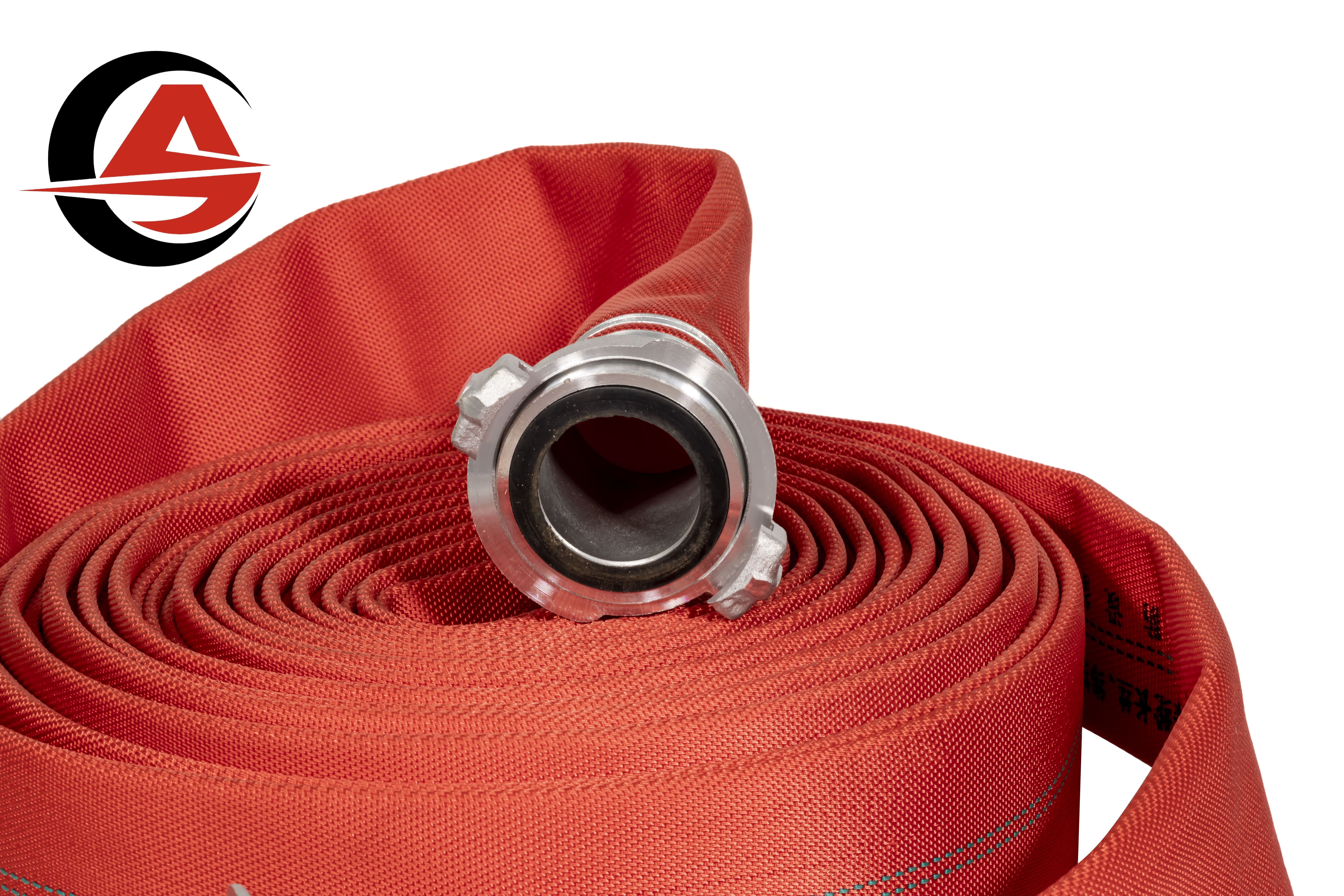 Vibrant Color Firefighting Equipment Bright PVC TPU PU Rubber Fire Hose for Water Delivery and Fire Fighting