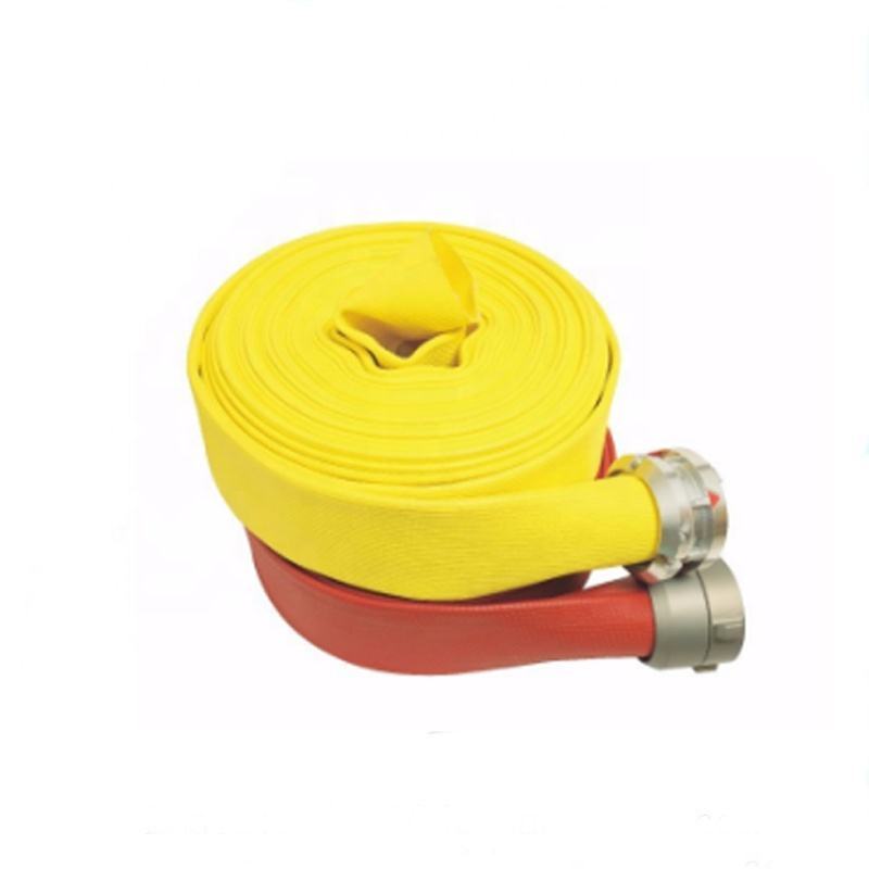 Made in China 10-30M Fire Hose and Agricultural Hose with Canvas/PVC/TPU Lining Firefighting Equipment Accessory