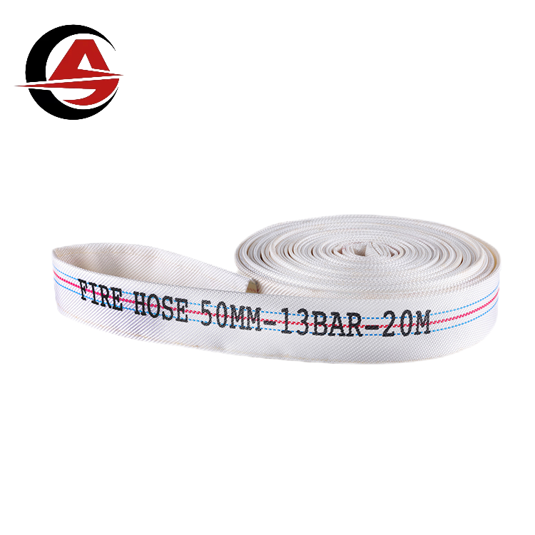 Guangmin China Manufacturer Fire Fighting Supplies PVC Lining Rubber Lining Canvas Fire Hose