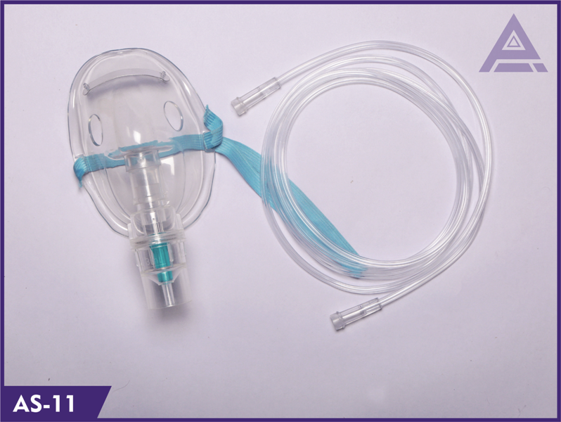 NEBULIZER MASK WITH TUBING FOR ANAESTHESIA