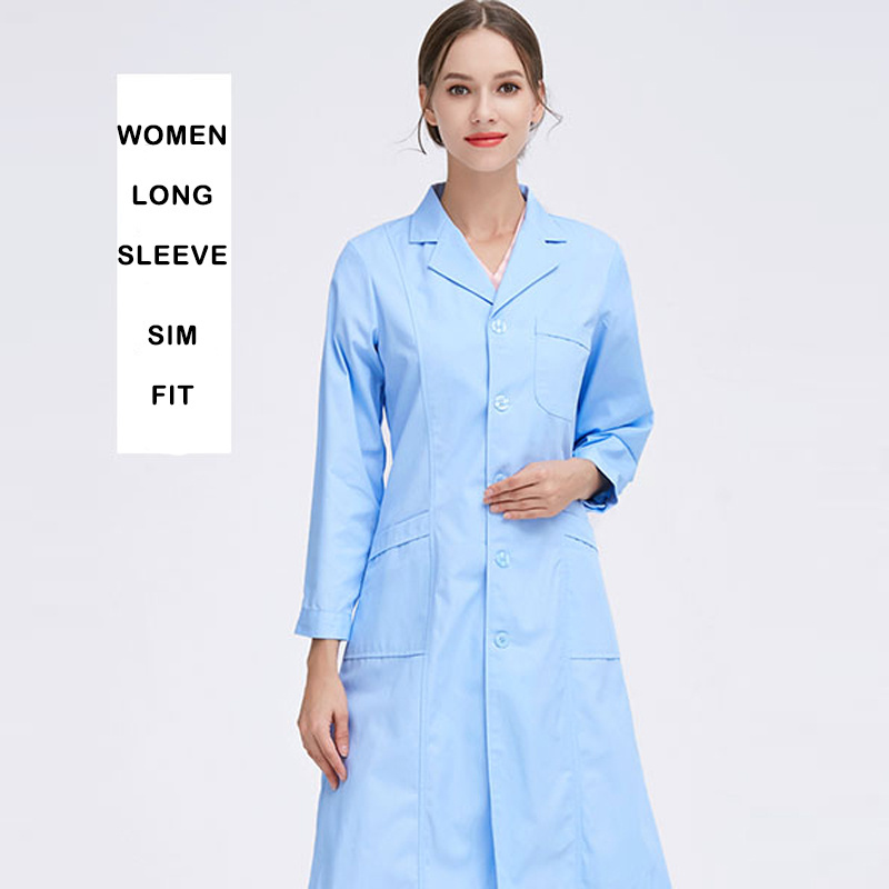 Service High Quality Hospital Uniforms White Lab Coat Medical Doctor Nurse Scrub Suit Medical Gown for Hospital for Unisex