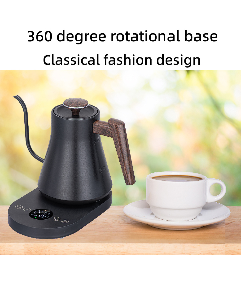 Smart Heat Resistant Coating Water Tea Digital Electric Kettle Electric Cordless Kettle Modern Electric Tea Kettle Electric