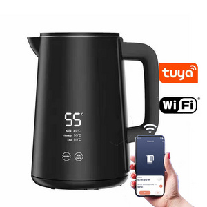 Kitchen Appliances 1.7L Large Capacity Kettle WIFI Electric Digital Kettle Toaster Temperature Control Electric Smart Kettle OEM