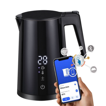 Home Appliance Smart Kettle 1.7 Liter High Quality Led Screen Water Boiler Electric Cook Wifi Controller Kettle Digital WiFi