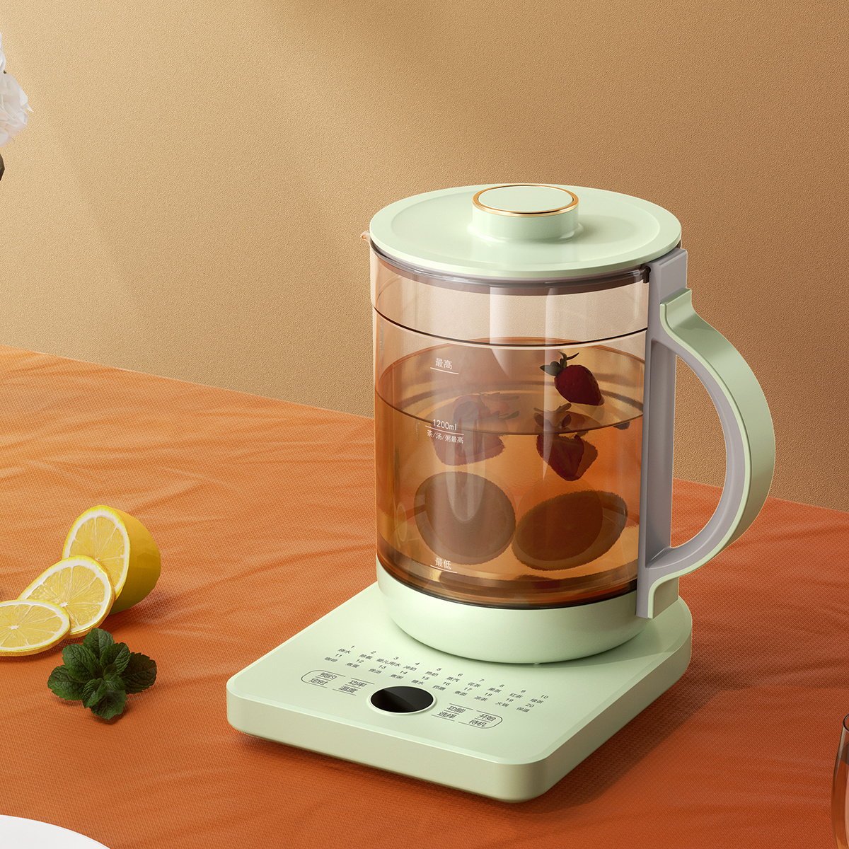 New Items Kitchen Appliances 1.6 L Capacity  Electric Glass Kettle  Tea Kettle Ceramic Electric Tea Kettle