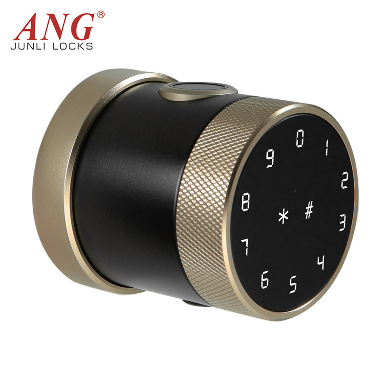 New Promotion Waterproof Keyless Password Security Wifi Code Smart Finger Print Door Lock