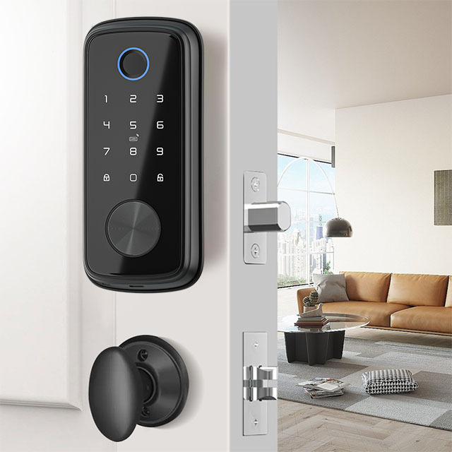 Smart Deadbolt Door Lock Intelligent Digital Remote Control Electric Automatic Door Lock For Home