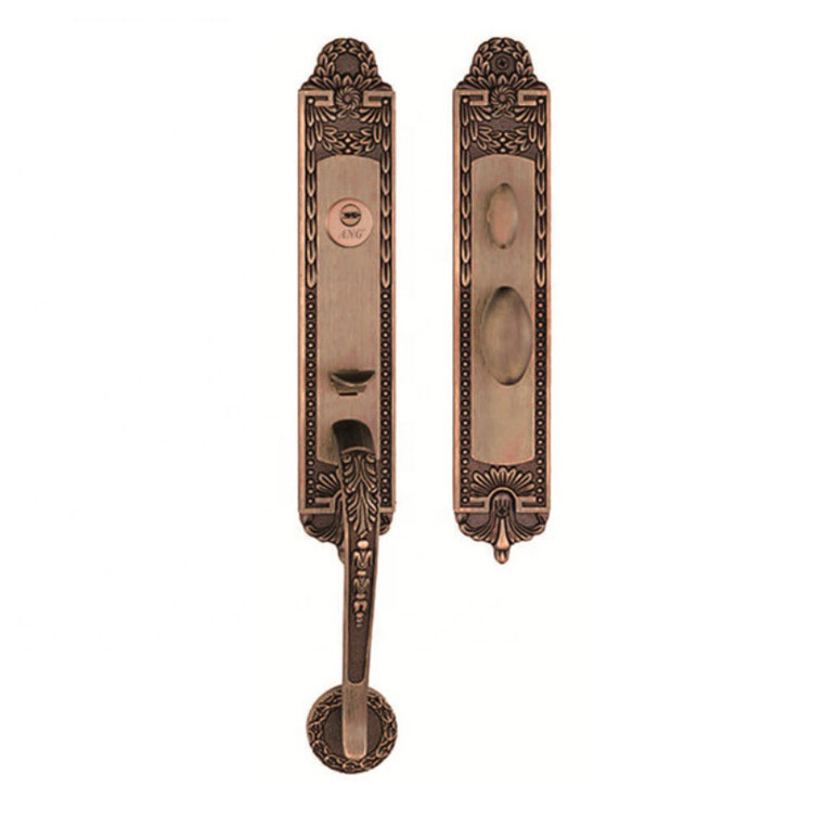 Zhongshan Single Pull European Style Antique Bronze Zinc Alloy Push Pull Sliding Patio Complete Door Lock