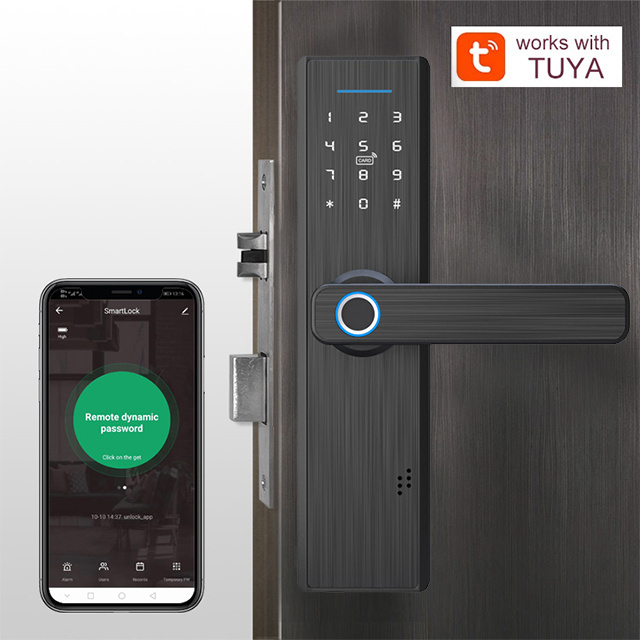 Low Moq Hotel Home Keyless Digital Biometrics Smart Fingerprint Door Lock