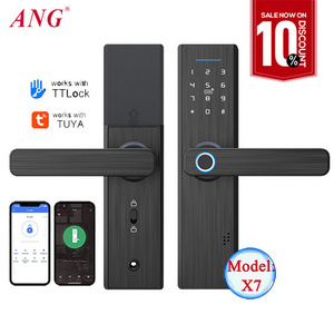 Low Moq Hotel Home Keyless Digital Biometrics Smart Fingerprint Door Lock