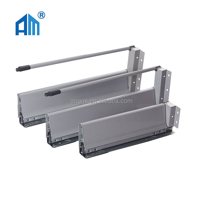 Good Quality Tandem Box Drawer Slide Full Extension Cabinet Slide Kitchen Furniture Accessories