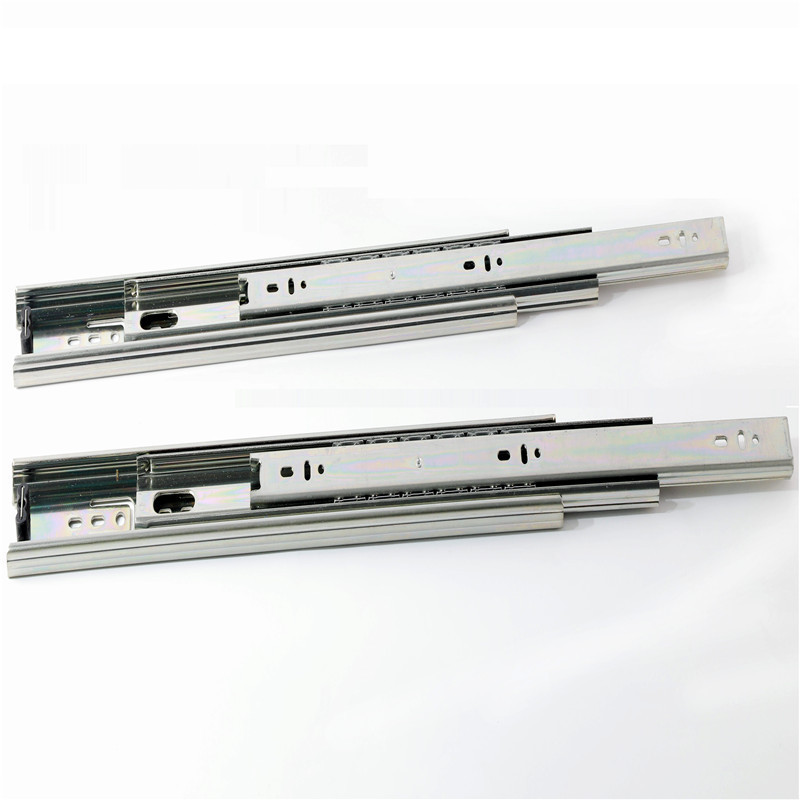 Heavy Duty Ball Bearing Drawer Slides Locking  227KG Load Capacity 76mm Drawer Slide with Locking