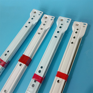 Self closing Type Fgv Powder Coating Drawer Slide Metal Telescopic Drawer Slide Channel Euro Drawer Slide