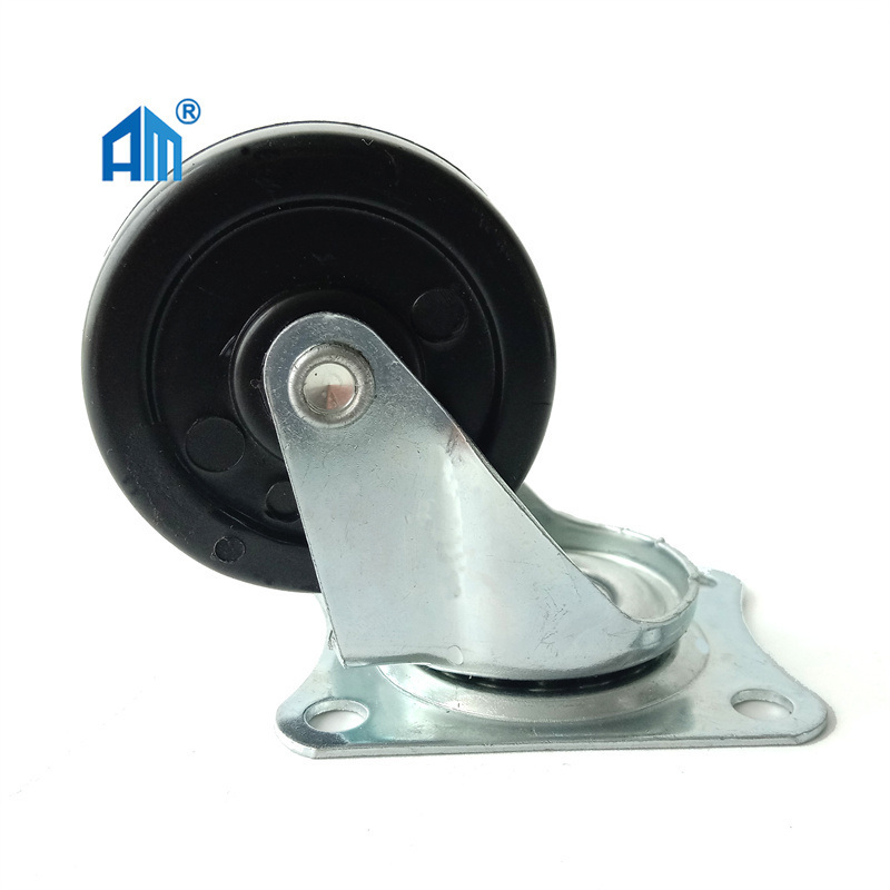 Rotatable Swivel Wheel Caster Heavy Duty caster with brake or without brake PVC  PU PP Nylon industrial caster wheels