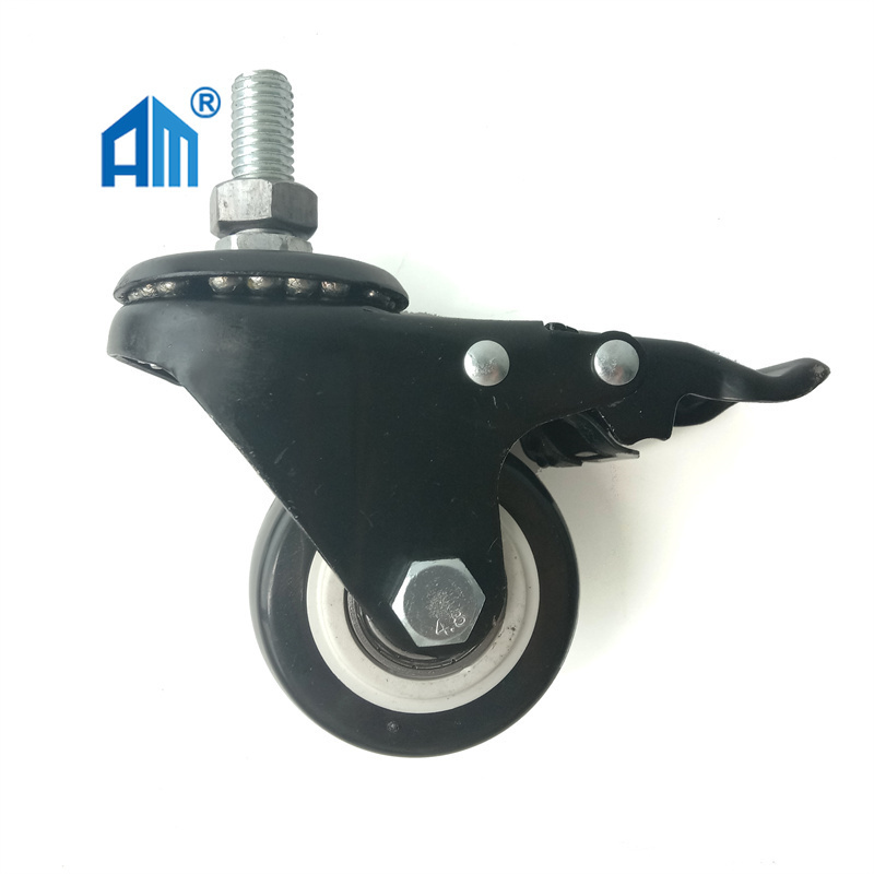 industrial caster wheel with brake heavy duty castor wheels