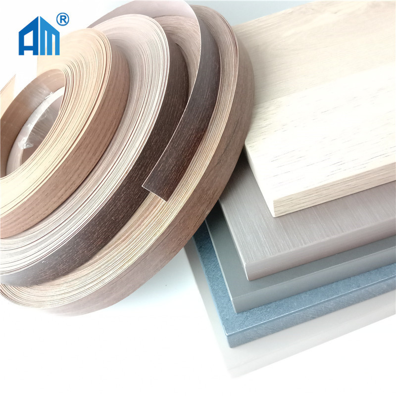 Factory supply White hot selling wooden plastic melamine aluminum PVC edge banding tape