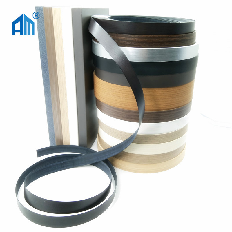 Factory supply White hot selling wooden plastic melamine aluminum PVC edge banding tape