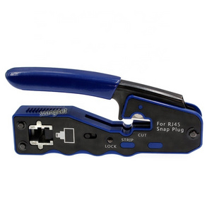 New EZ RJ45 Crimping Easy Pass Through OEM Cat5e/Cat6/Cat7 For Lan Cable Crimping Tool