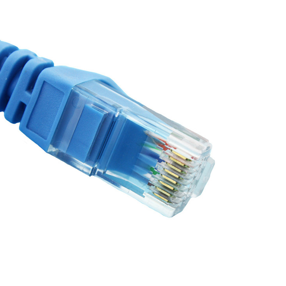 Network Round Cat 6 CU CCA Ethernet Patch Cable UTP RJ45 Cat6 Patch Cord