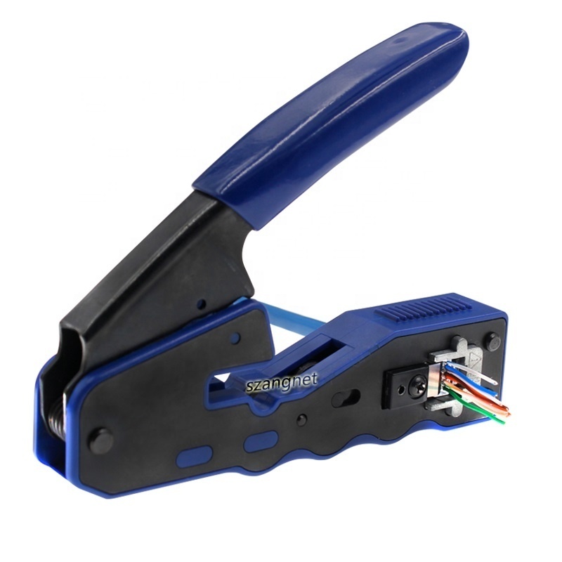 New EZ RJ45 Crimping Easy Pass Through OEM Cat5e/Cat6/Cat7 For Lan Cable Crimping Tool