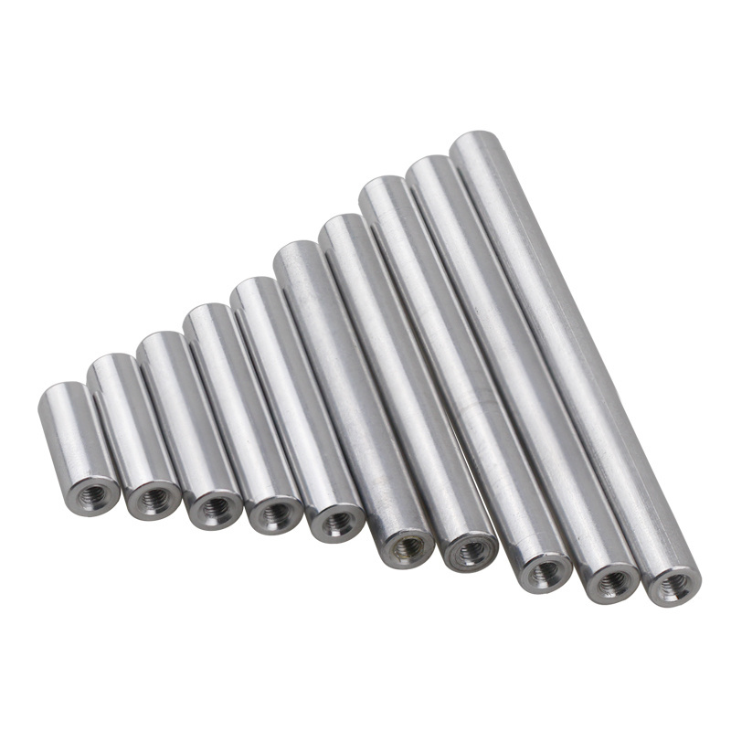 Threaded Standoff aluminum spacer female to female column M2 M2.5 M3 M4 M5 M6 Round Aluminum Standoff rods For RC Multirotors