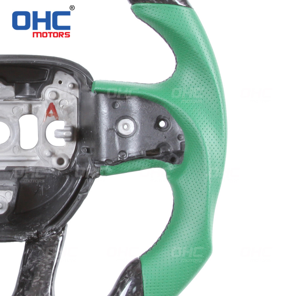 OHC Motors Hot Selling 100% REAL Carbon Fiber Steering Wheel for Dodge Challenger/Durango/Charger 2015-2020