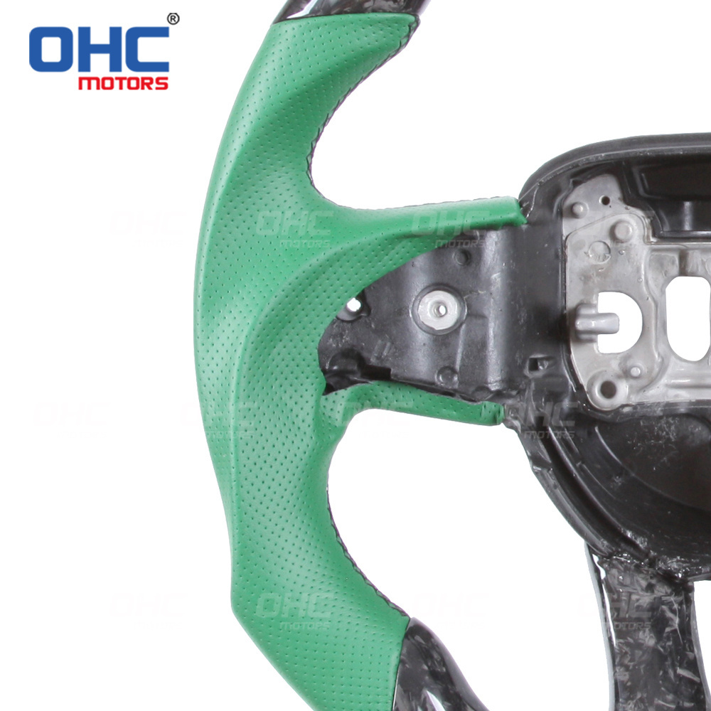 OHC Motors Hot Selling 100% REAL Carbon Fiber Steering Wheel for Dodge Challenger/Durango/Charger 2015-2020