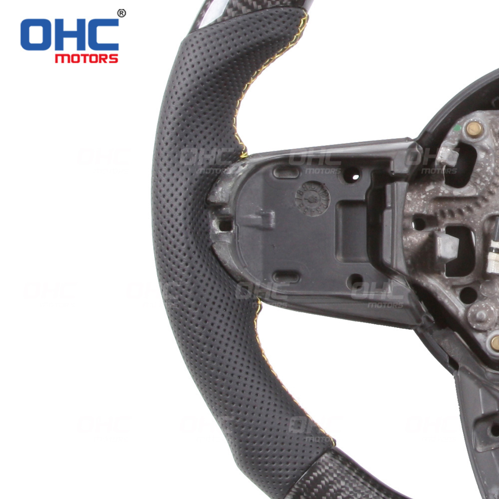 OHC Motors Hot Selling 100% REAL Carbon Fiber Steering Wheel for mini F56 mini R56 mini2 MINI