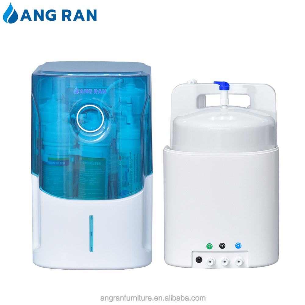 Under counter reverse osmosis water dispenser purifier filter with 304 faucet