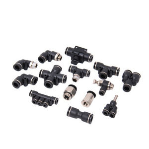 push to connect fittings plastic one touch pneumatic tools parts air hose connector