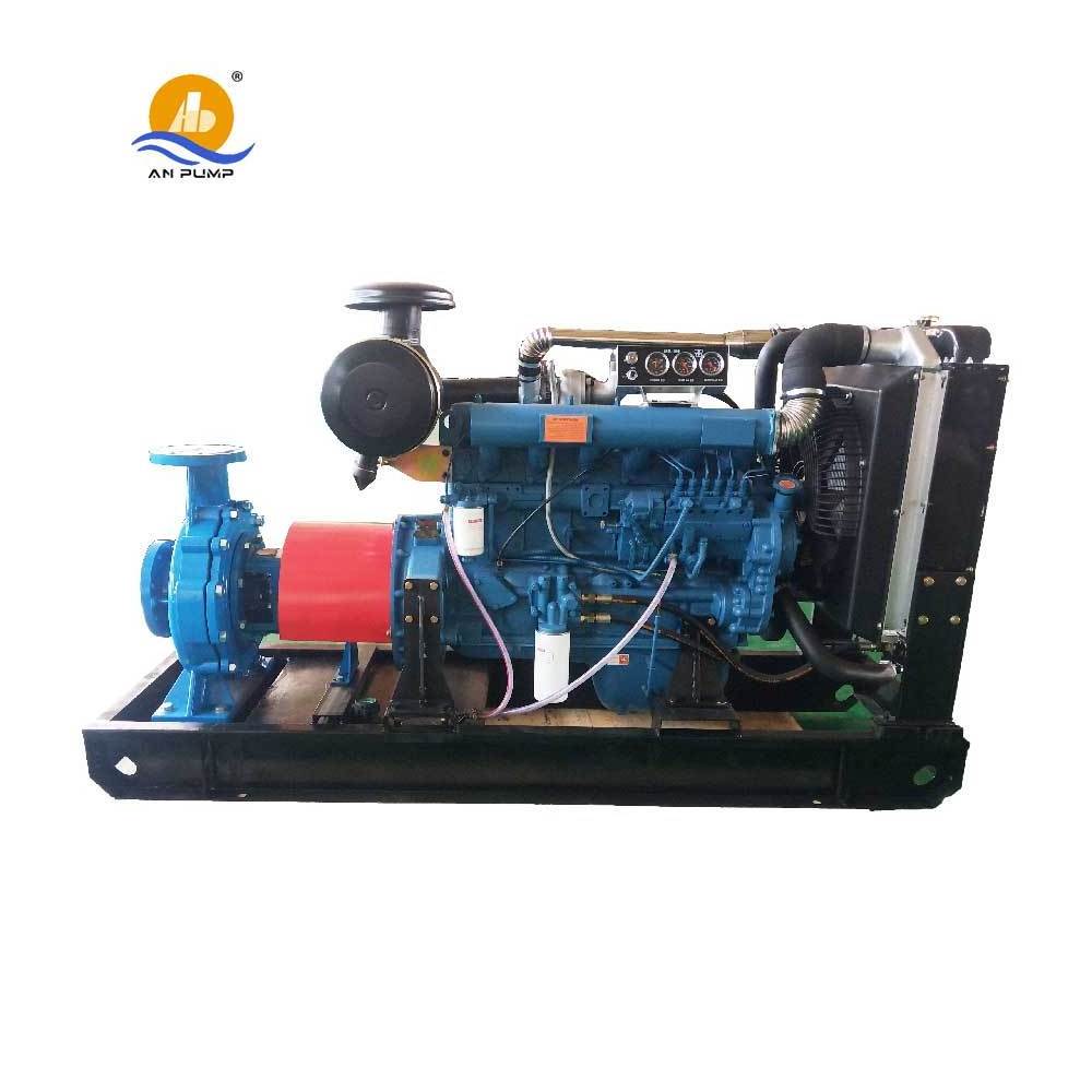 100 hp diesel engine 4 inch water pump for irrigation centrifugal pump