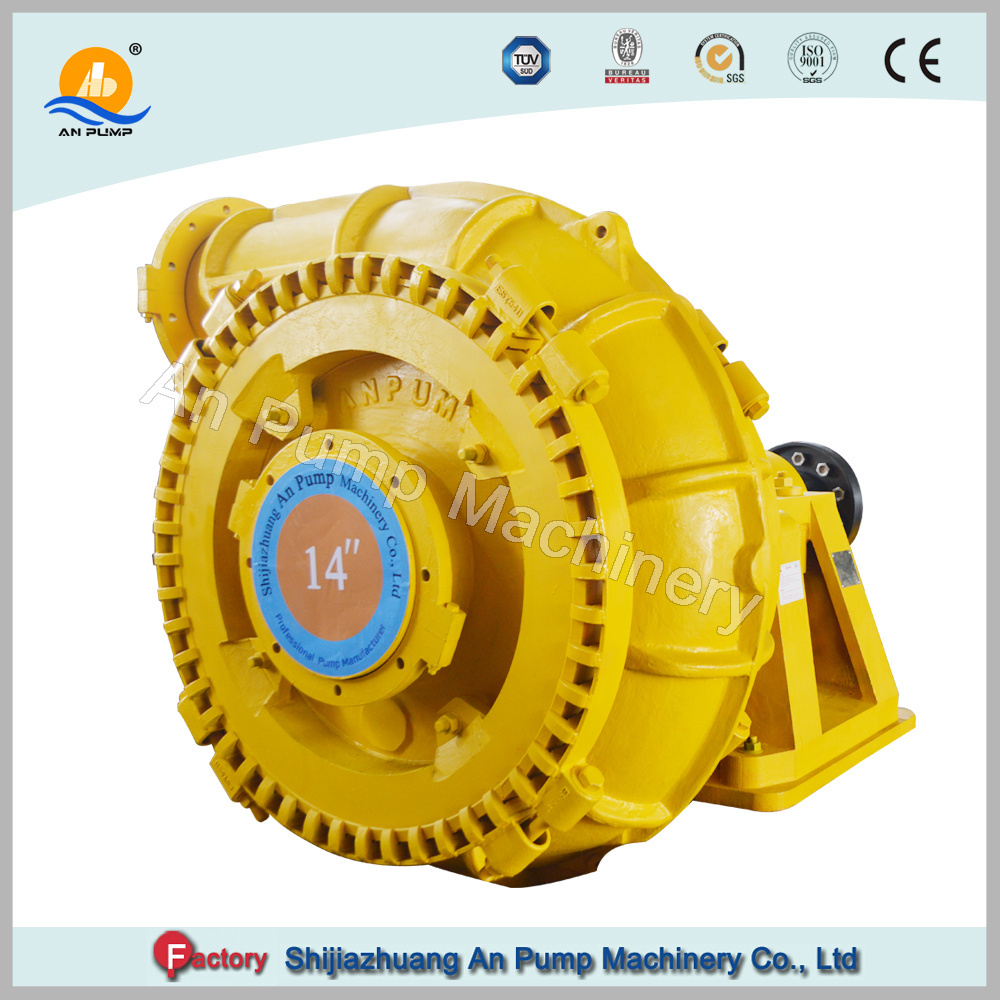 Diesel engine sand dredger pump for gravel