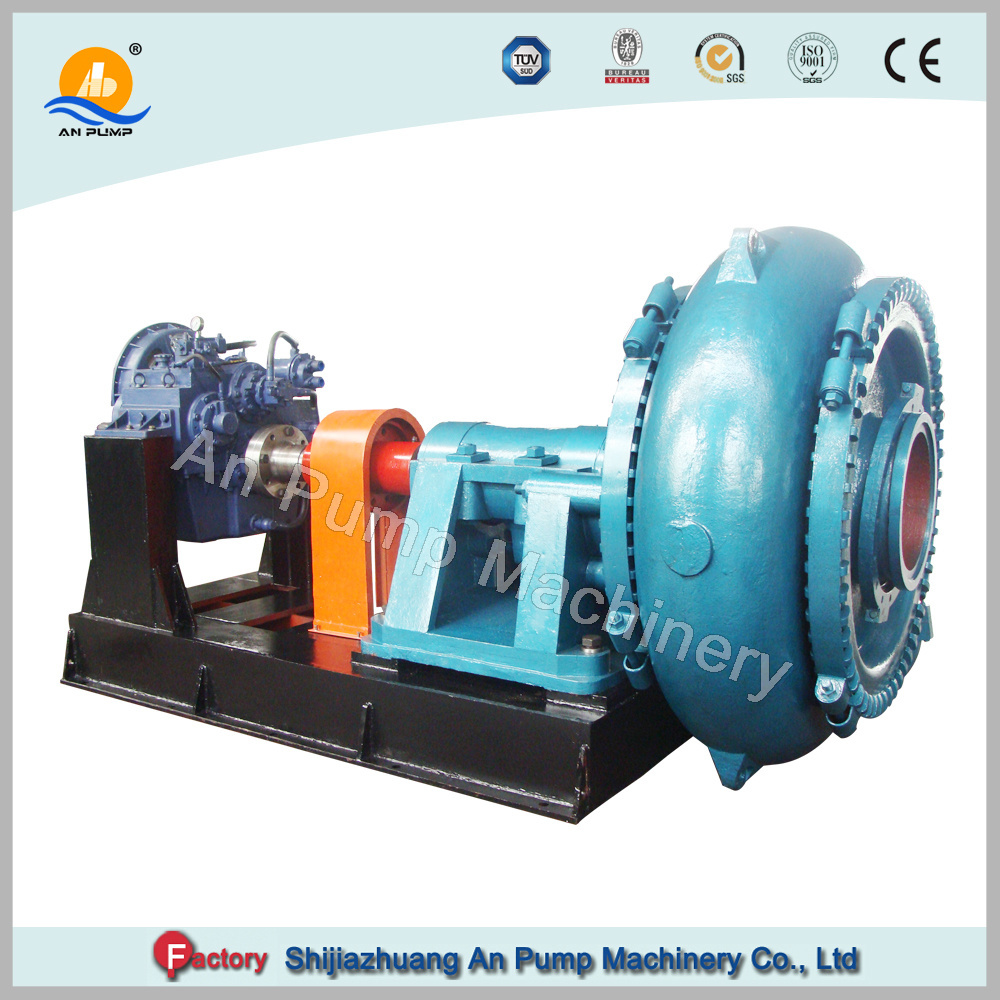 Diesel engine sand dredger pump for gravel